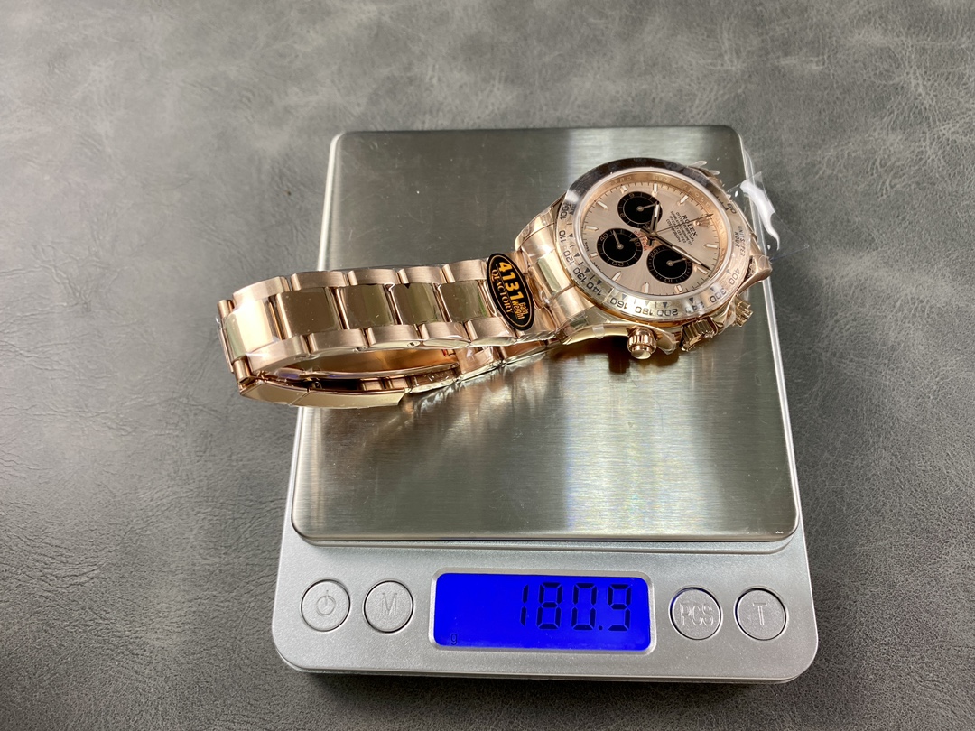 Rolex Cosmograph Daytona – golden and bright black 126508 Super Clone - Image 10