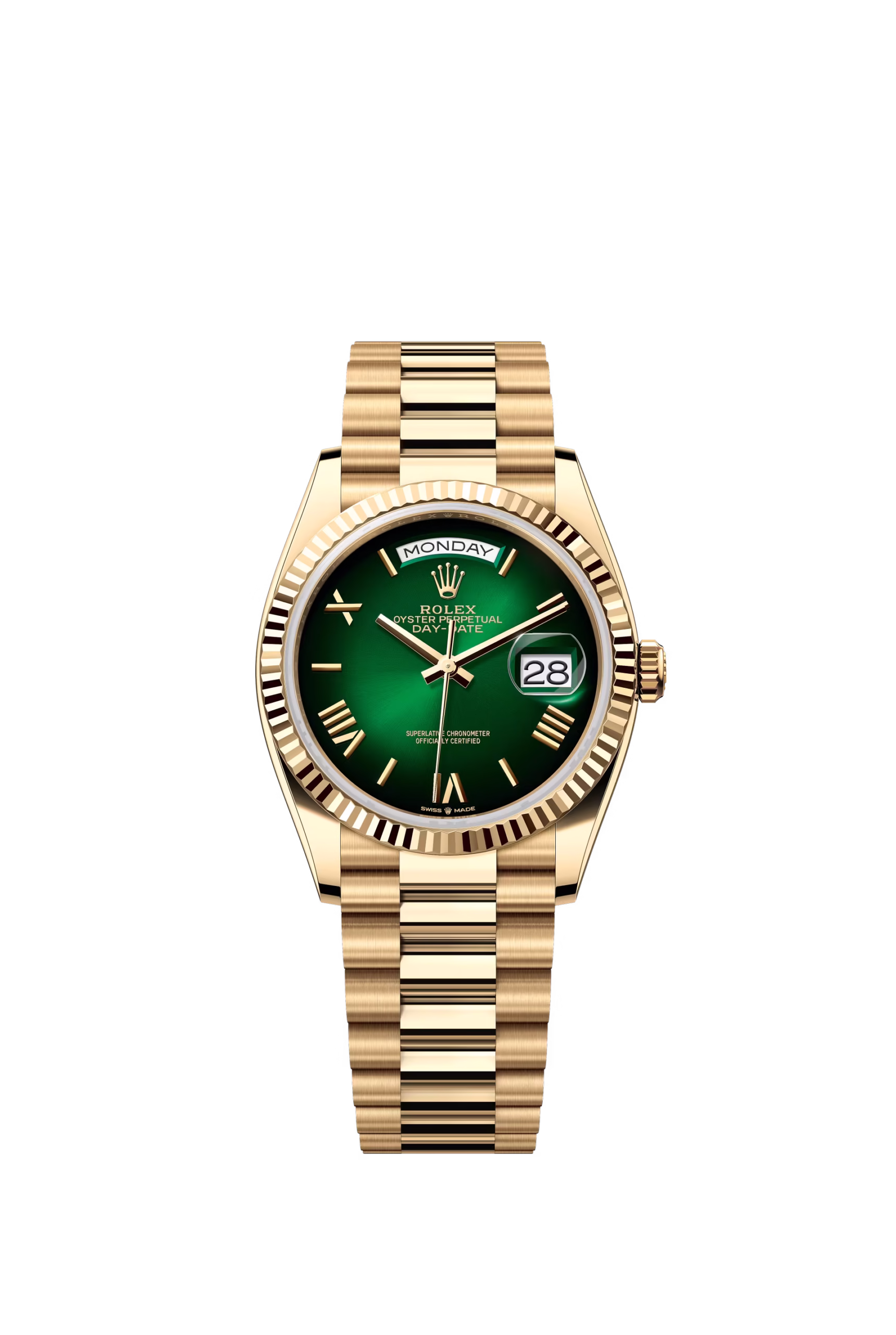 Rolex Day-Date 36 – Green Dial - 128238 Super Clone