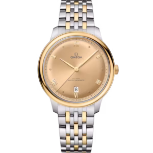 Omega De Ville Prestige 40 mm, steel ‑ yellow gold on yellow gold Super Clone
